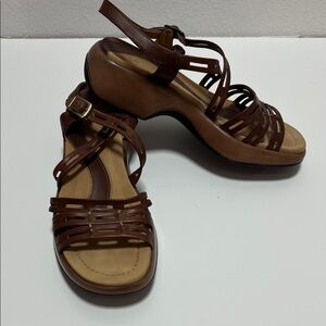 DANSKO Brown Strappy Sandals